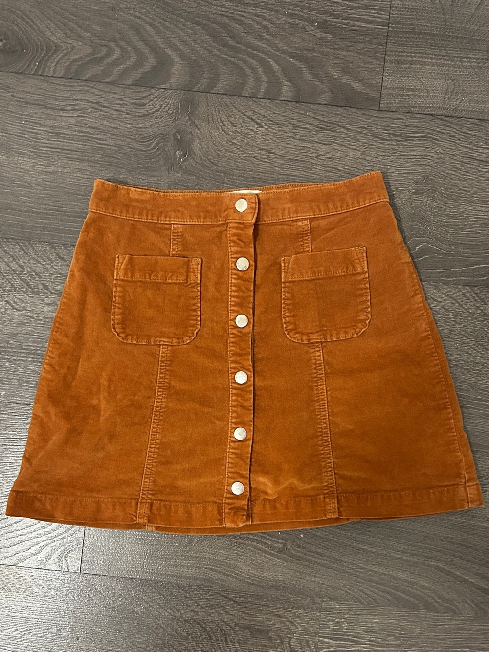 Urban Outfitters Button-Front Skirt